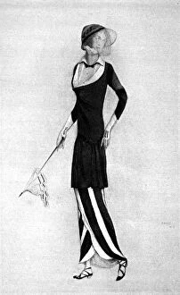 Futurist designer dress, 1913
