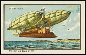 Invention Gallery: Futuristic long distance airship