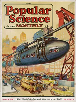 Futuristic transport -- the torpedo car Futuristic transport -- the torpedo car