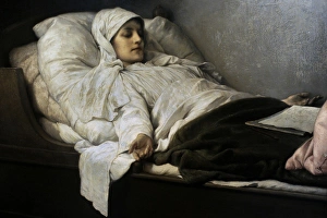 Gabriel Cornelius Ritter von Max (1840-1915). The Seeress of Gabriel Cornelius Ritter von Max (1840-1915). The Seeress of