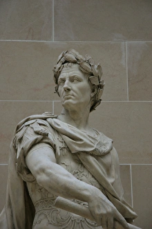 Gaius Julius Caesar (100-44 BC.). Was a roman military an po Gaius Julius Caesar (100-44 BC.). Was a roman military an po