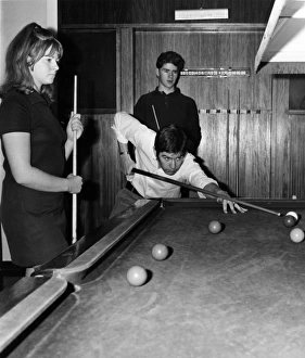 Game of snooker, Convalescent Police Seaside Home Game of snooker, Convalescent Police Seaside Home
