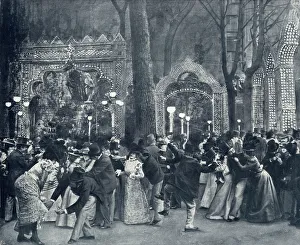 Nightclubs Gallery: In the garden of the Bal Bullier, Paris
