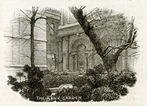 Garden of the Bank of England, City of London Garden of the Bank of England, City of London