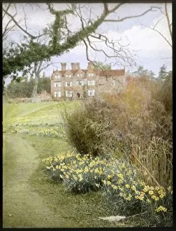 Gardens at Gravetye Manor, near East Grinstead, Sussex