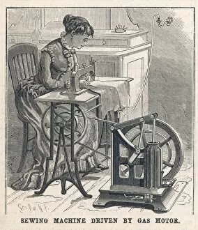 Gas Powered Sew Machine