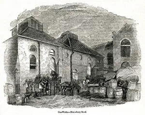 Gas works, Horseferry Road, Westminster, London Gas works, Horseferry Road, Westminster, London