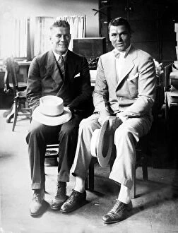 Images Dated 16th December 2004: Gene Tunney and Jack Dempsey, c.1927