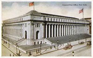 The General Post Office - New York City, USA. Situated at 8th Avenue The General Post Office - New York City, USA. Situated at 8th Avenue