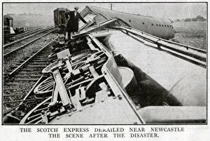 General Strike 1926: Flying Scotsman derailed