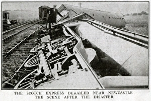 General Strike 1926: Flying Scotsman derailed General Strike 1926: Flying Scotsman derailed