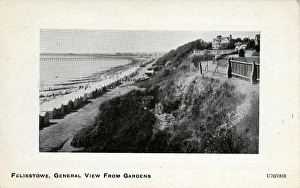 General View from the Gardens, Felixstowe, Suffolk General View from the Gardens, Felixstowe, Suffolk