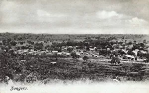 General view of Zungeru, Nigeria, West Africa