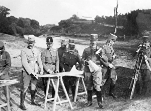 General von Boehm-Ermolli on the Eastern Front General von Boehm-Ermolli on the Eastern Front