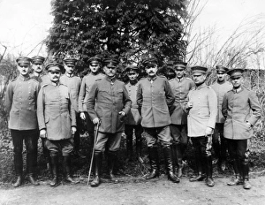 General von Hutier and General von Sauberzweig General von Hutier and General von Sauberzweig