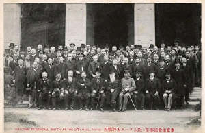 General William Booth welcomed at the City Hall, Tokyo General William Booth welcomed at the City Hall, Tokyo