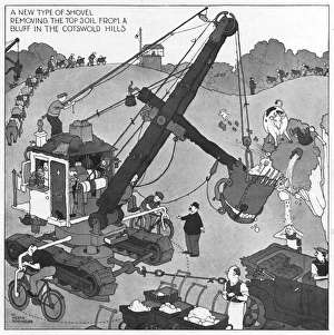 The Gentle Art of Excavating - Removing top soil The Gentle Art of Excavating - Removing top soil