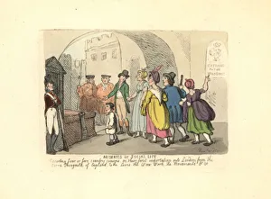 Gentleman escorting country cousins on their first Gentleman escorting country cousins on their first