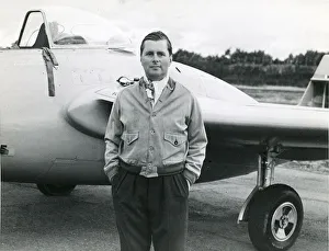 Geoffrey Haig Pike, test pilot, de Havilland Geoffrey Haig Pike, test pilot, de Havilland