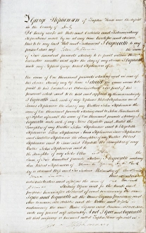 <b class=qtipBold><figcaption>George Stephenson?s letters</figcaption></b><br>George Stephenson?s letters Date:<br><em>© The Institution of Mechanical Engineers/Mary Evans</em> George Stephenson?s letters