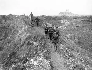 George V on guided tour near Mametz, The Somme, France George V on guided tour near Mametz, The Somme, France