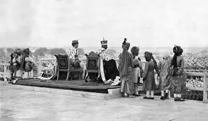 December Gallery: George V and Mary, Coronation Durbar, Delhi, India