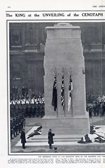 George V at the unveiling of Cenotaph 1920 George V at the unveiling of Cenotaph 1920