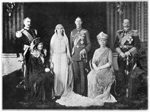 Images Dated 3rd March 2011: George VI Weds Elizabeth