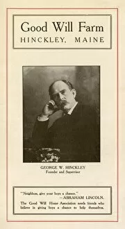 Fairfield Gallery: George W Hinckley, American philanthropist