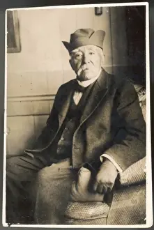 Generals And Leader Prints: Print of Georges Clemenceau, the Tiger, in his home