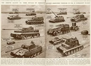 Tiger Gallery: German Armoured Vehicles; Second World War, 1944