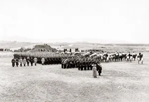 German army regiment in China, circa 1900. Date: circa 1900 German army regiment in China, circa 1900. Date: circa 1900