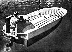 German Explosive Motorboat; Second World War, 1944 German Explosive Motorboat; Second World War, 1944