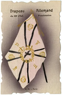 German Infantry Flag - 68th Pomeranian Division German Infantry Flag - 68th Pomeranian Division