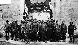 Germans & Turks at a new munitions factory Germans & Turks at a new munitions factory