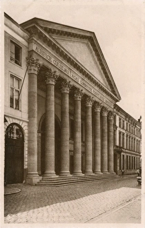Ghent - Entrance of University - Flemish Region of Belgium