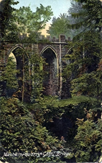 Ripon Gallery: Ghyll Bridge, Masham Quarry, Yorkshire