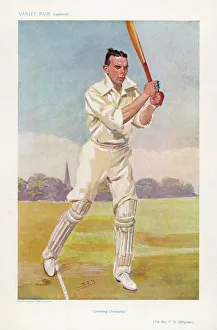 <b class=qtipBold><figcaption>Gillingham/Cricketer</figcaption></b><br>Rev Frank Hay Gillingham, English cricketer, in action<br><em>© Mary Evans Picture Library</em> Gillingham/Cricketer