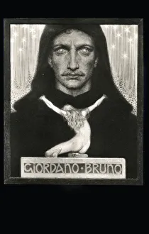 Giordano Bruno - Italian cosmological theorist by Fidus Giordano Bruno - Italian cosmological theorist by Fidus