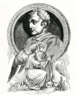Medallion Gallery: Giotto di Bondone, Italian artist