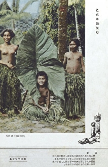 Images Dated 20th April 2011: Girls of the Federated States of Yap Island
