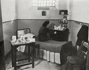 Girls room, Aylesbury Borstal, Buckinghamshire Girls room, Aylesbury Borstal, Buckinghamshire