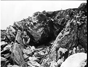 Glacial Gallery: Glacial rock, Halifax 1873