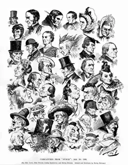 Caricature Print of William Ewart Gladstone