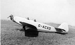 Gladys, Albert Batchelor in British Klemm L25C 1A Swallow Gladys, Albert Batchelor in British Klemm L25C 1A Swallow
