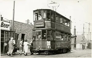 Glasgow Tram number 26 to Scotstoun via Bridgeton Cross Glasgow Tram number 26 to Scotstoun via Bridgeton Cross