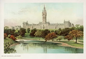 Glasgow Prints: Glasgow University 1880S