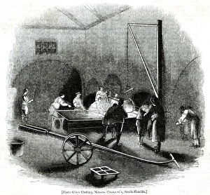 Glass making at Cookson's, South Shields 1844