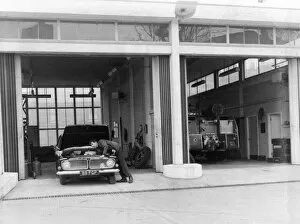 1966 Collection: GLC-LFB - Croydon vehicle workshops