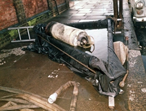 GLC-LFB Propane cylinder involved in a fire GLC-LFB Propane cylinder involved in a fire